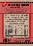 1990 Topps Leonard Smith