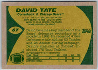 1989 Topps David Tate #67
