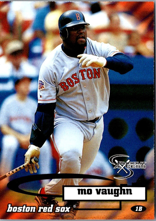 1998 SkyBox Dugout Axcess Mo Vaughn #55