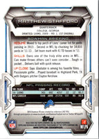 2015 Bowman Matthew Stafford #40