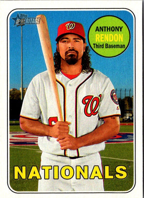 2018 Topps Heritage Anthony Rendon #41
