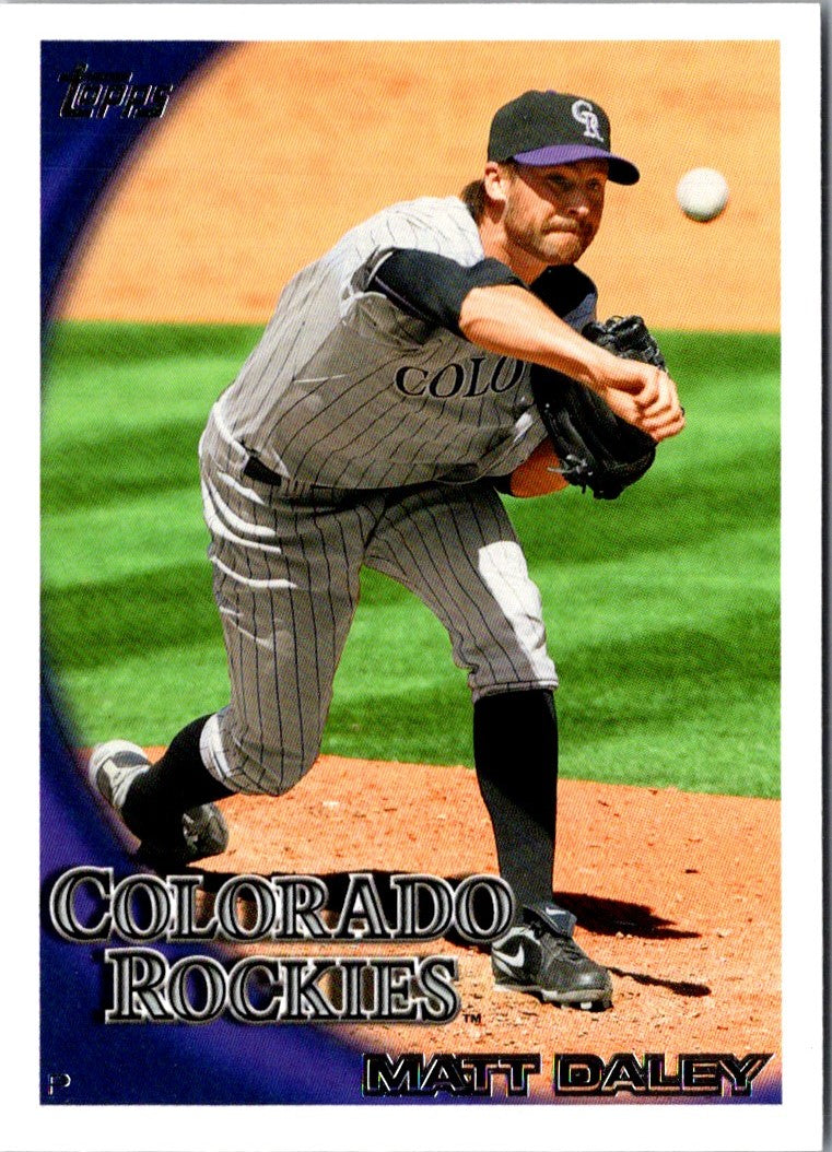 2010 Topps Update Matt Daley