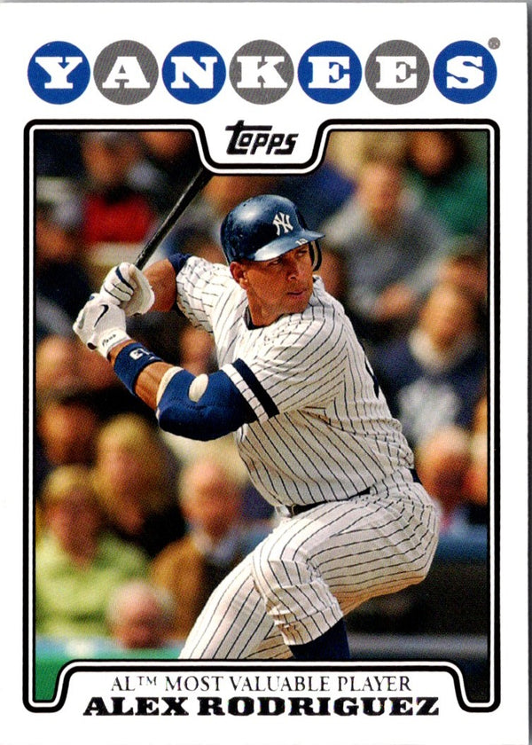 2008 Topps Alex Rodriguez #256