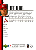2001 Upper Deck Rick Ankiel #168