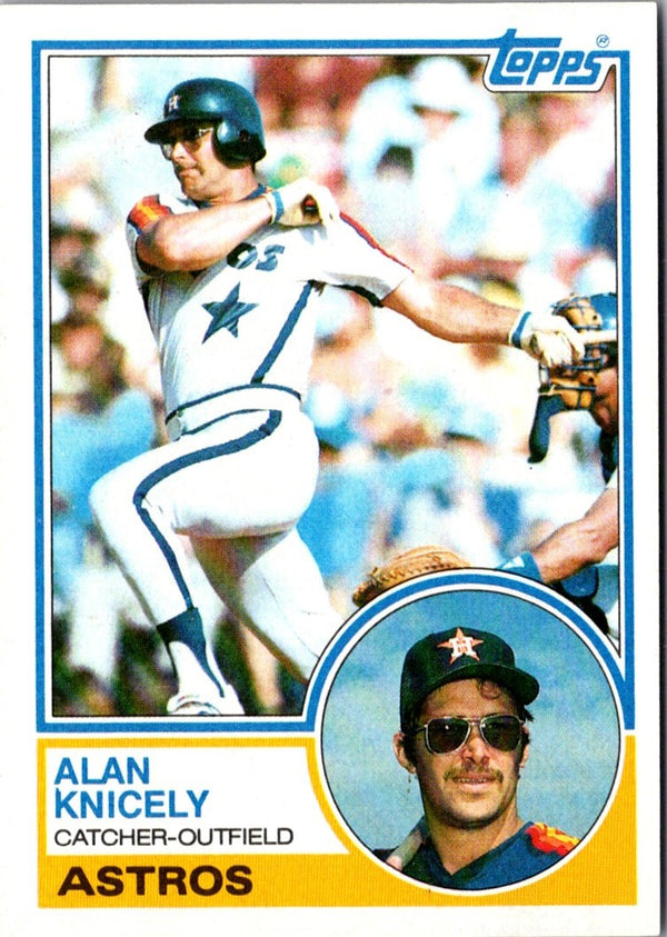 1983 Topps Alan Knicely #117 EX