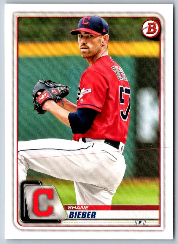 2020 Bowman Shane Bieber #13