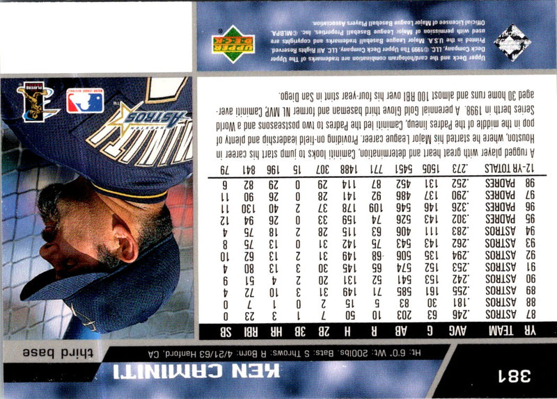 1999 Upper Deck Ken Caminiti