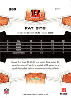 2008 Score Pat Sims #388