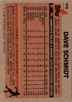 1983 Topps Dave Schmidt #116 EX