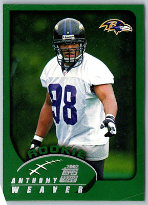 2002 Topps Anthony Weaver #364 Rookie
