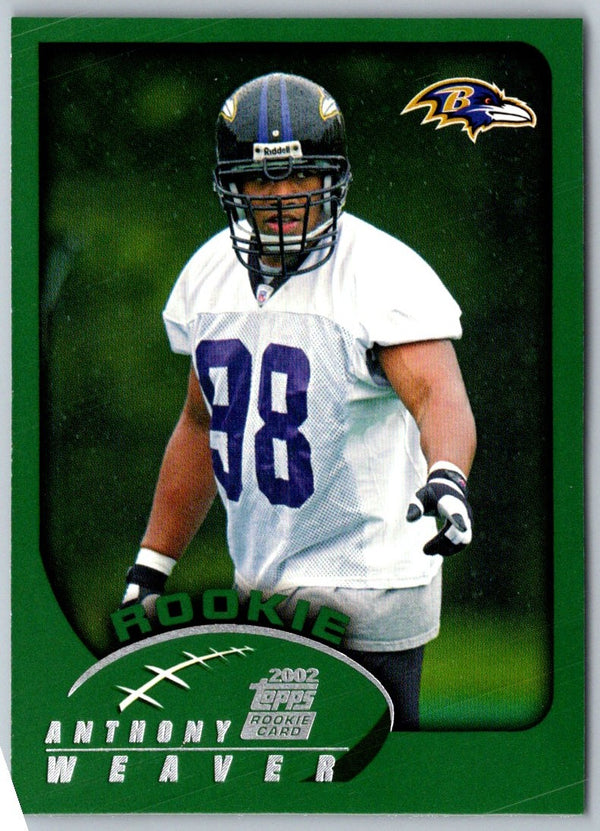 2002 Topps Anthony Weaver #364 Rookie