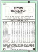 1990 Donruss Rickey Henderson