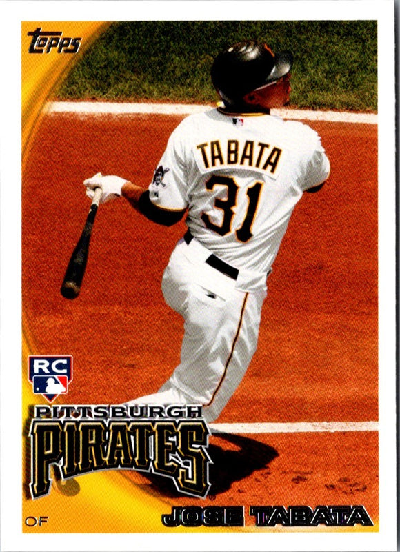 2010 Topps Update Jose Tabata #US-235 Rookie