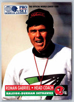 1991 Proset World League Roman Gabriel #131