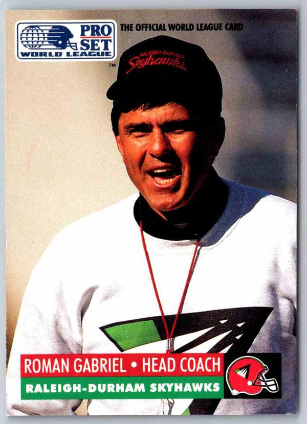 1991 Proset World League Roman Gabriel #131