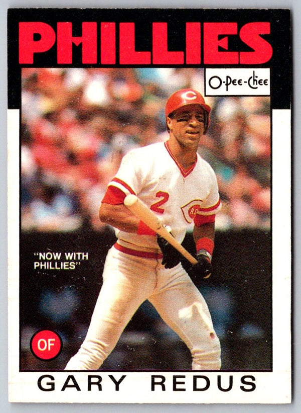 1986 O-Pee-Chee Gary Redus #342