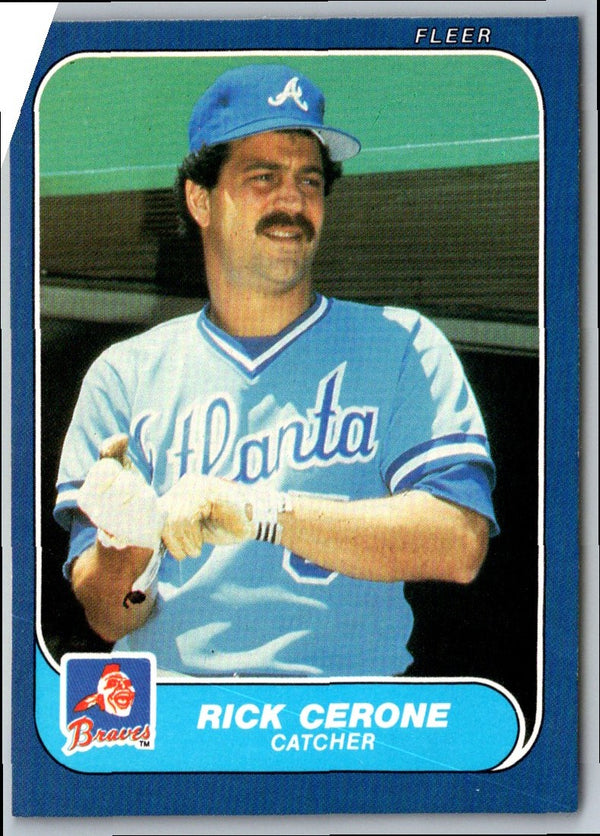 1986 Fleer Rick Cerone #511