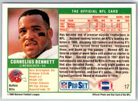 1989 NFL Proset Cornelius Bennett #17