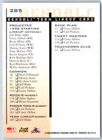 1998 Leaf Rookies And Stars Jeff Blake #285
