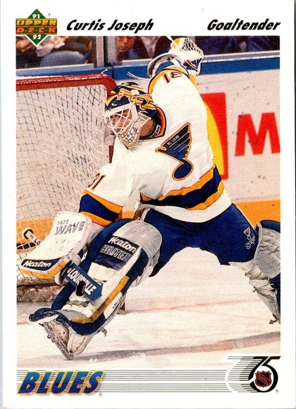 1991 Upper Deck Curtis Joseph #139