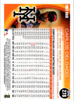2010 Topps Carlos Delgado #278