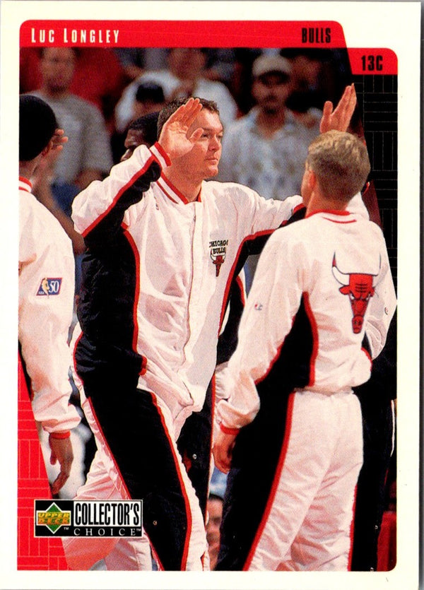 1997 Collector's Choice Luc Longley #22