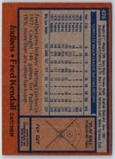 1978 Topps Fred Kendall