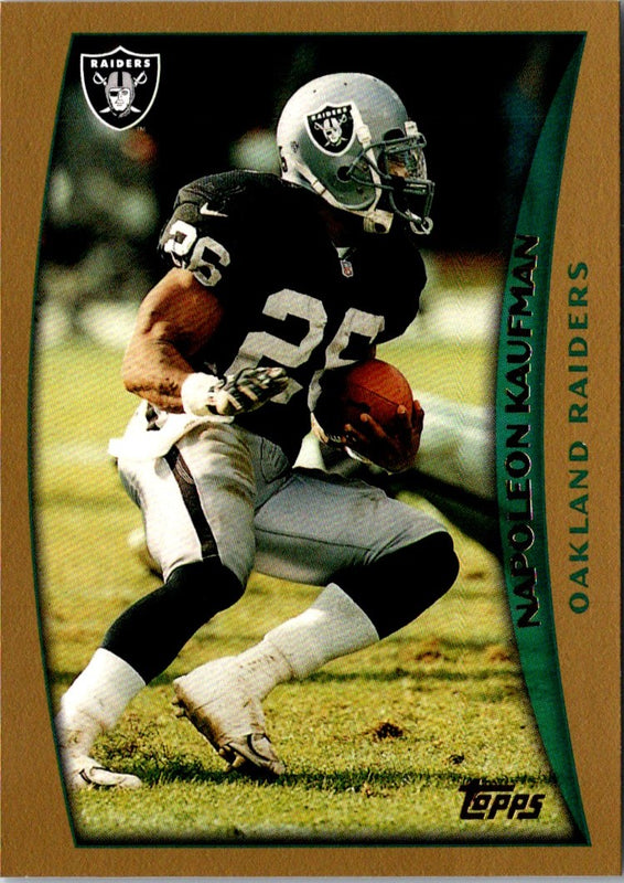 1998 Topps Napoleon Kaufman #305