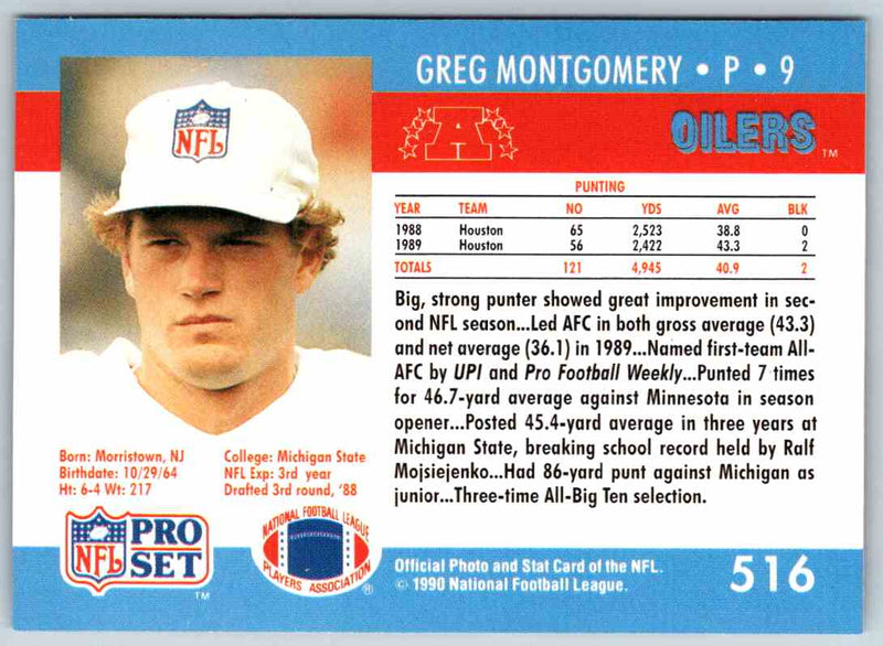 1992 Proset Greg Montgomery