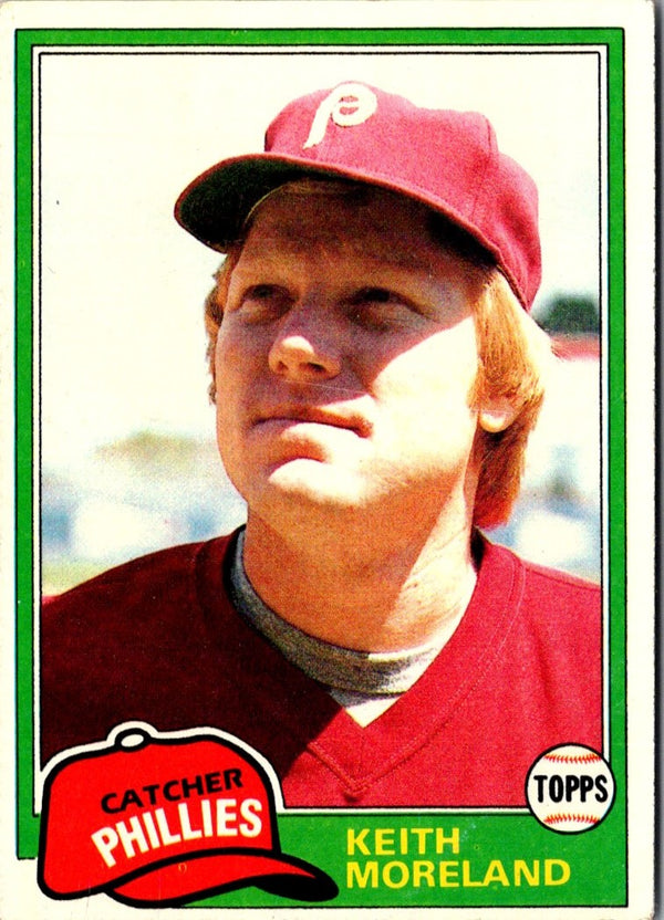 1981 Topps Keith Moreland #131 Rookie