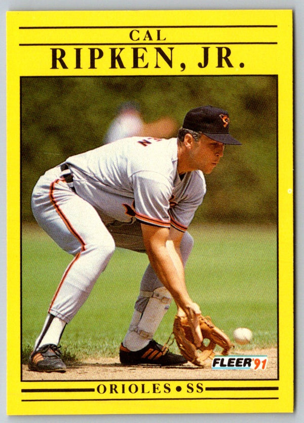 1991 Fleer Cal Ripken #490