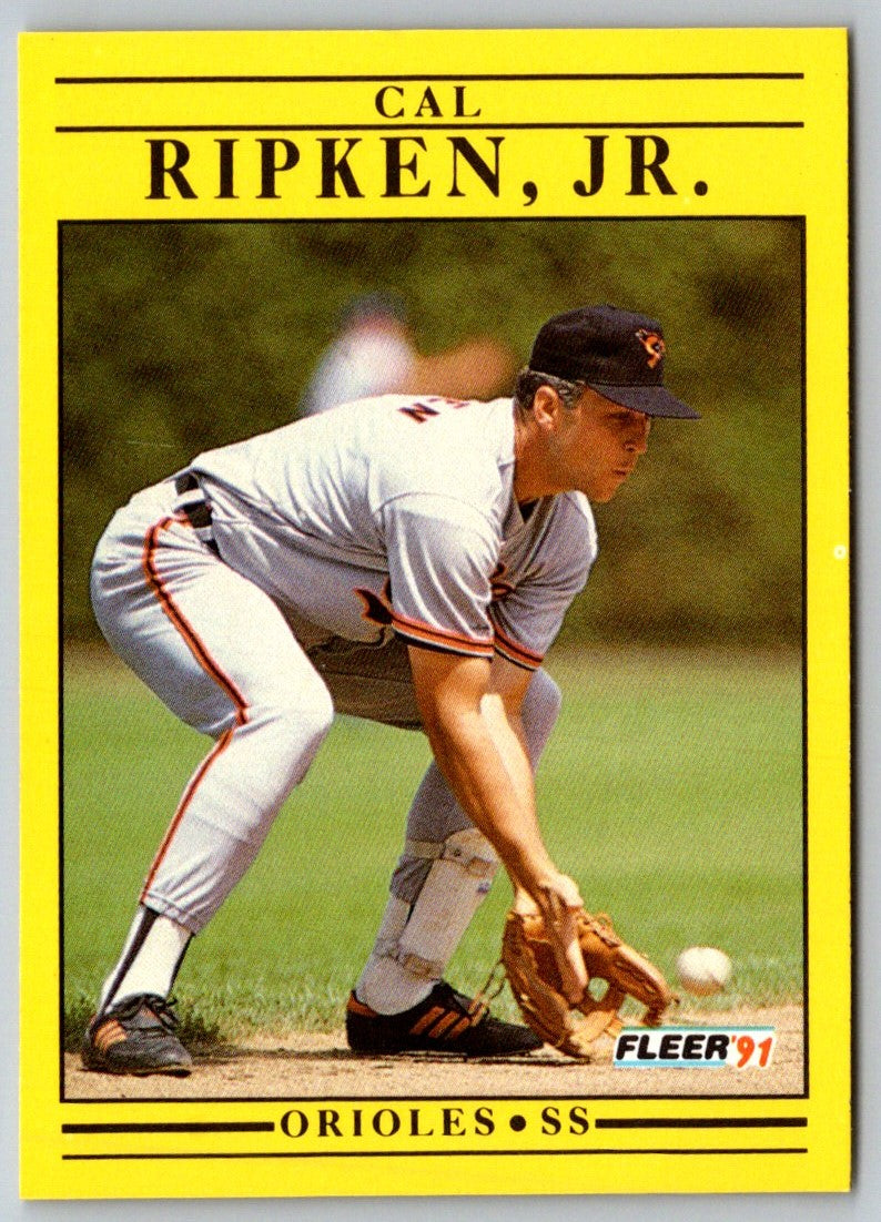 1991 Fleer Cal Ripken