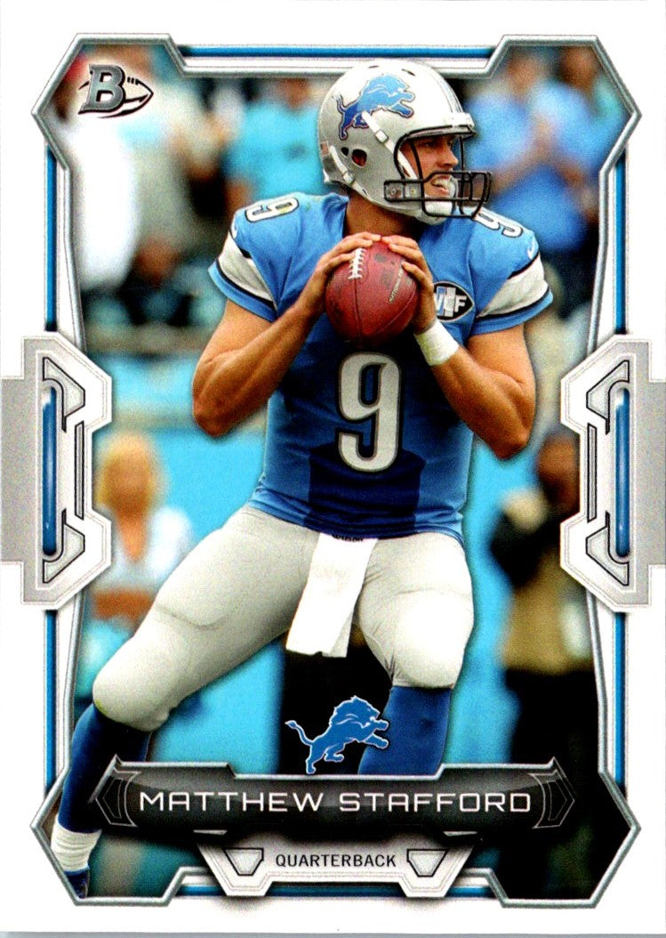 2015 Bowman Matthew Stafford