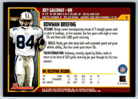 2000 Bowman Joey Galloway #5