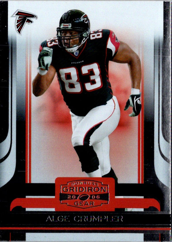 2006 Donruss Gridiron Gear Alge Crumpler #4