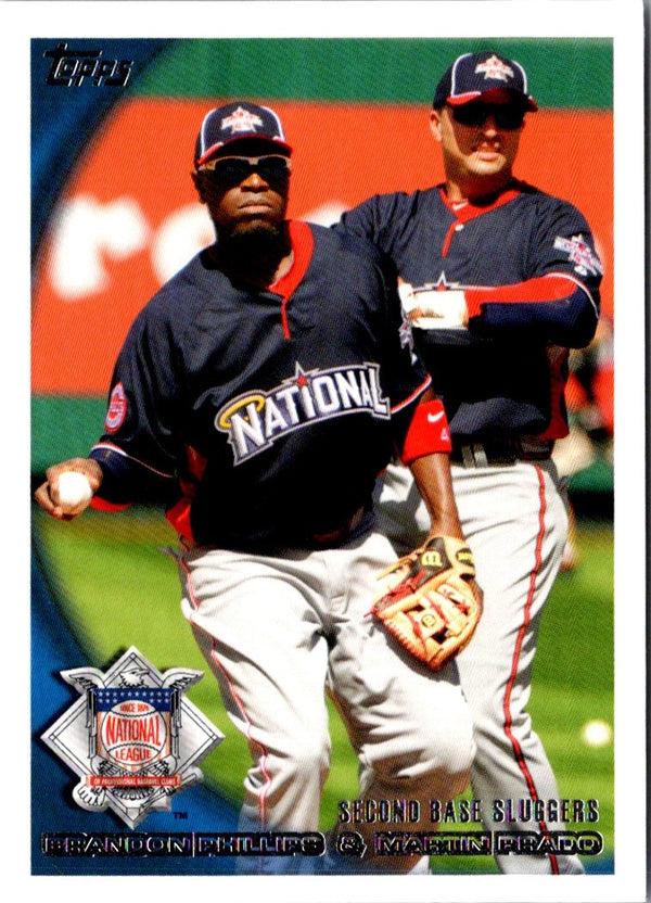 2010 Topps Update Brandon Phillips/Martin Prado #US-228