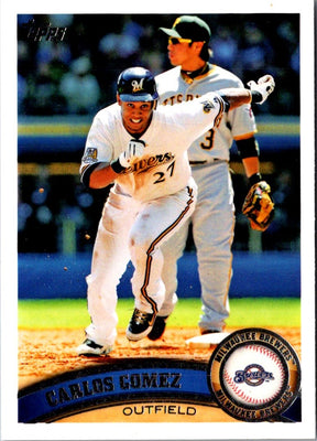 2011 Topps Carlos Gomez #97