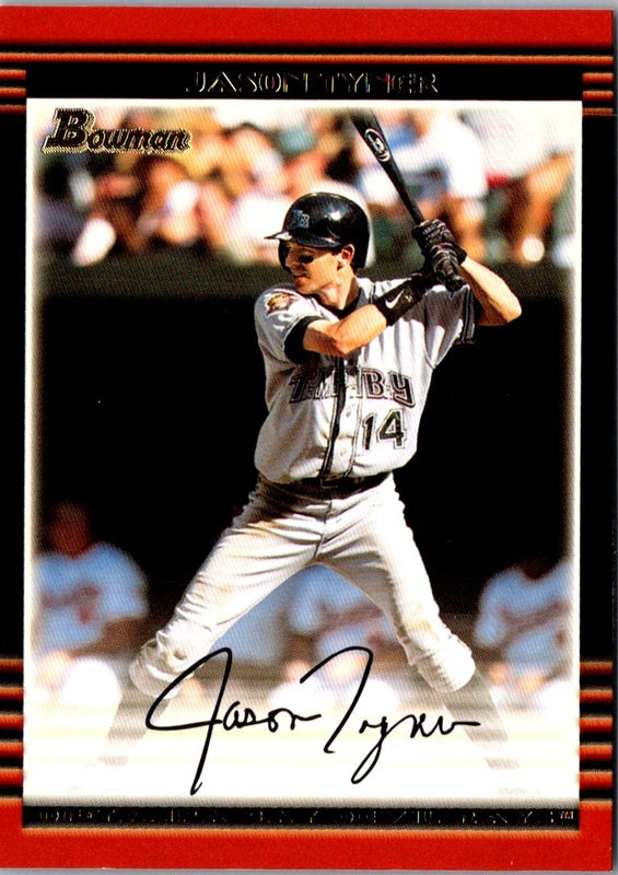 2002 Bowman Jason Tyner #84