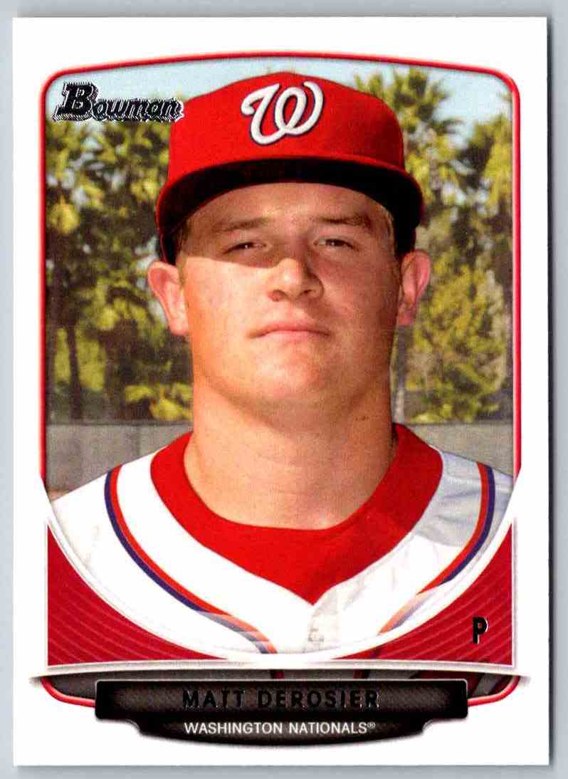 2013 Bowman Matt Derosier