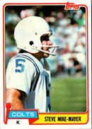 1981 Topps Steve Mike-Mayer