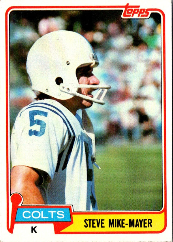 1981 Topps Steve Mike-Mayer #277