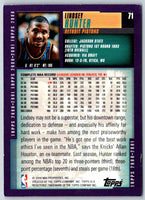 1995 Upper Deck Lindsey Hunter #71