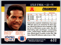 1990 Proset Leslie O'Neal #632
