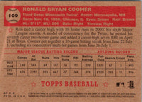 2001 Topps Heritage Ron Coomer #109