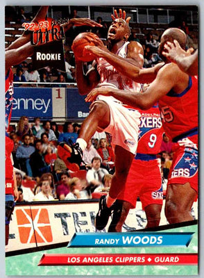 1992 Fleer Ultra Randy Woods #284