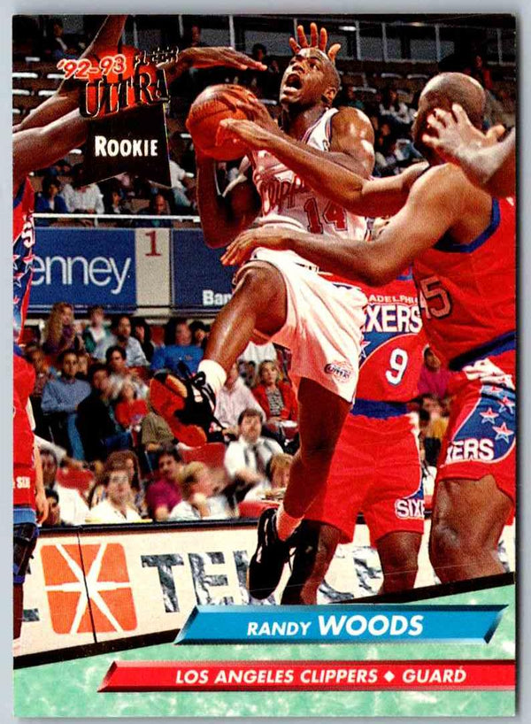 1992 Fleer Ultra Randy Woods #284