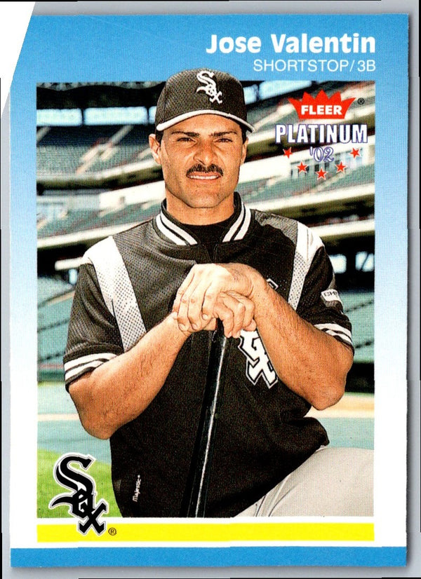 2002 Fleer Platinum Jose Valentin #93