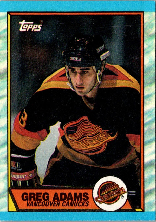 1989 Topps Greg Adams #178
