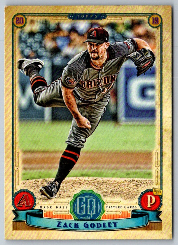 2019 Topps Gypsy Queen Green Zack Godley #177