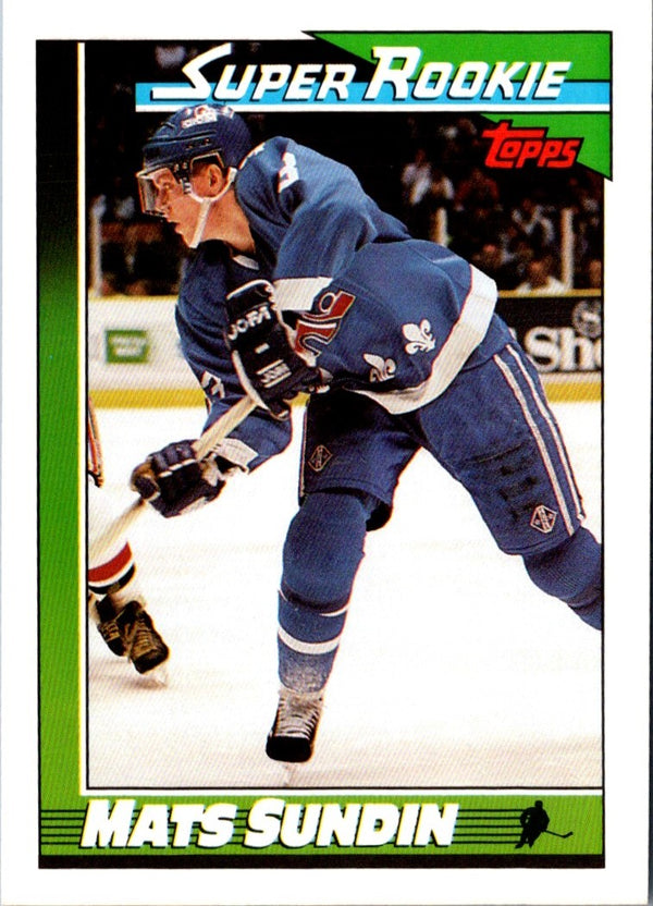 1991 O-Pee-Chee Mats Sundin #12